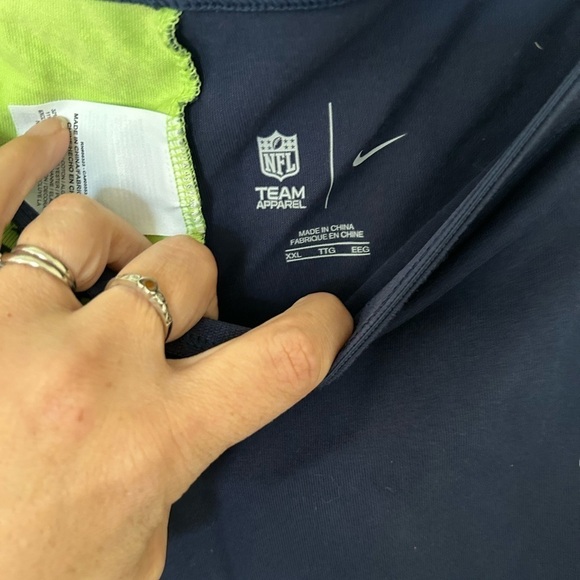 NWOT Nike Seattle Seahawks Football leggings xxl - Picture 9 of 9